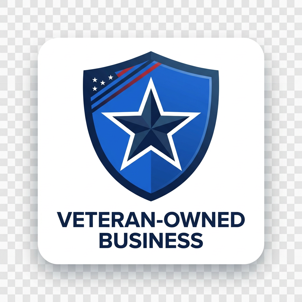 Veteran-Owned Business badge